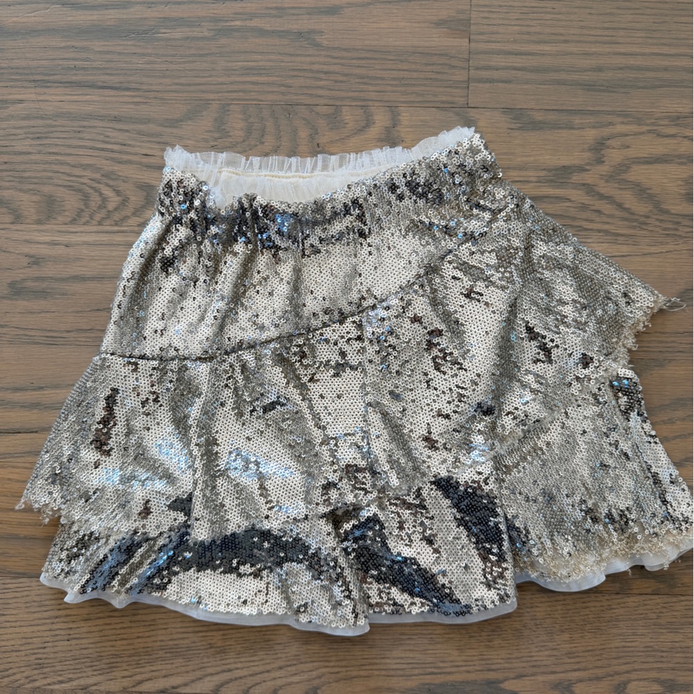 Zara Girls Sequined Skirt